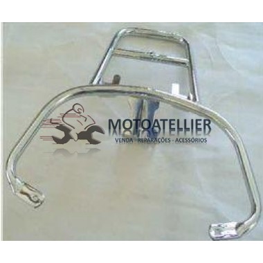 Suporte Bagagem Trás Preto  VESPA GTS/GTV/GTS 300 Super 